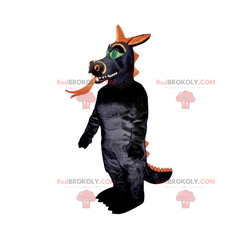 Mascote animal fictício - Dragão - Redbrokoly.com
