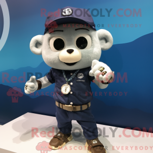 Navy Armbånd maskot kostyme...