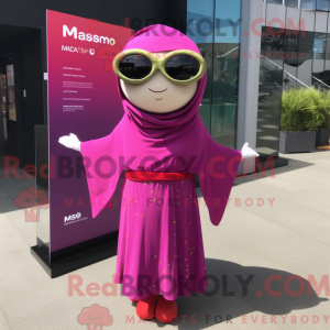 Postava maskota Magenta...