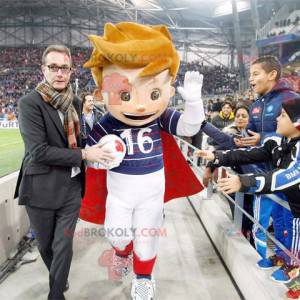 Mascotte de garçon de footballeur de l'Euro 2016 -