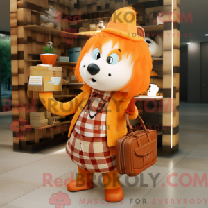 Disfraz de mascota Orange...