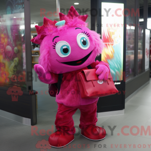 Magenta Cod Maskottchen...