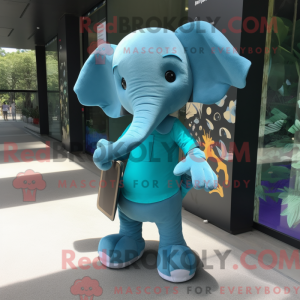 Cyaan Olifant...