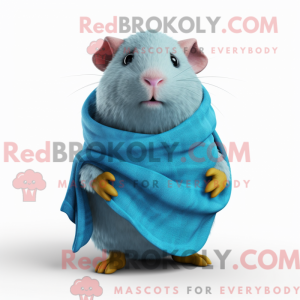 Cyan marsvin máscara...