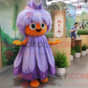 Lavendel aprikos maskot...