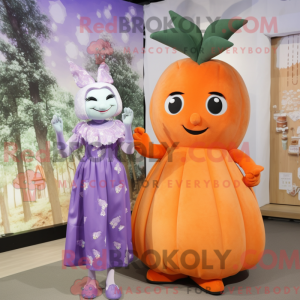 Lavendel aprikos maskot...