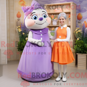 Lavendel abrikos maskot...