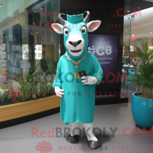 Disfraz de mascota Teal...