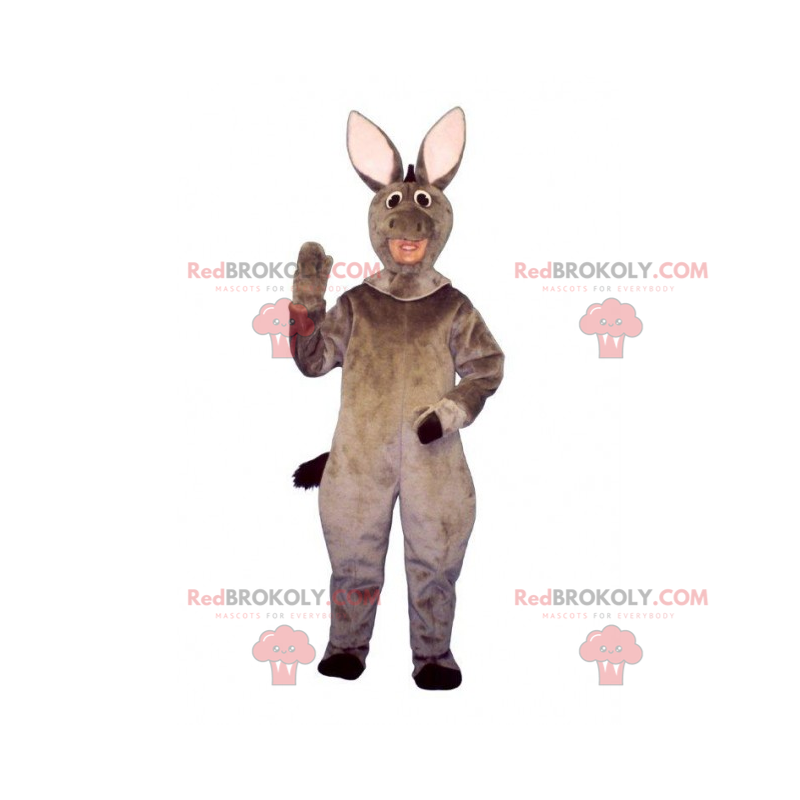 Maskot hospodářských zvířat - osel - Redbrokoly.com Maskot hospodářských zvířat - osel - Redbrokoly.com