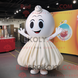 Cream Pendant mascot...