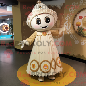 Cream Pendant mascot...