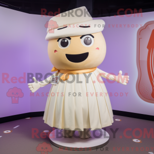 Cream Pendant mascot...