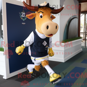 Navy Guernsey Cow...