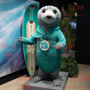 Maskotka Teal Seal składa...