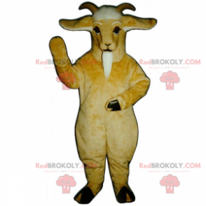 Mascotte animaux de la ferme - Bouc - Redbrokoly.com