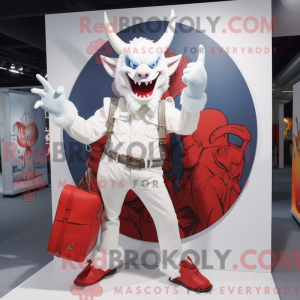 Máscara White Devil com...
