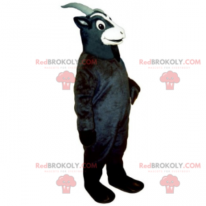 Husdyr maskot - sort ged - Redbrokoly.com