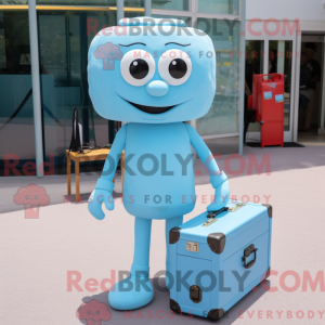 Costume de mascotte de Sky...
