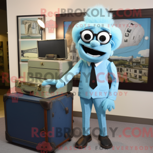 Sky Blue Television maskot...
