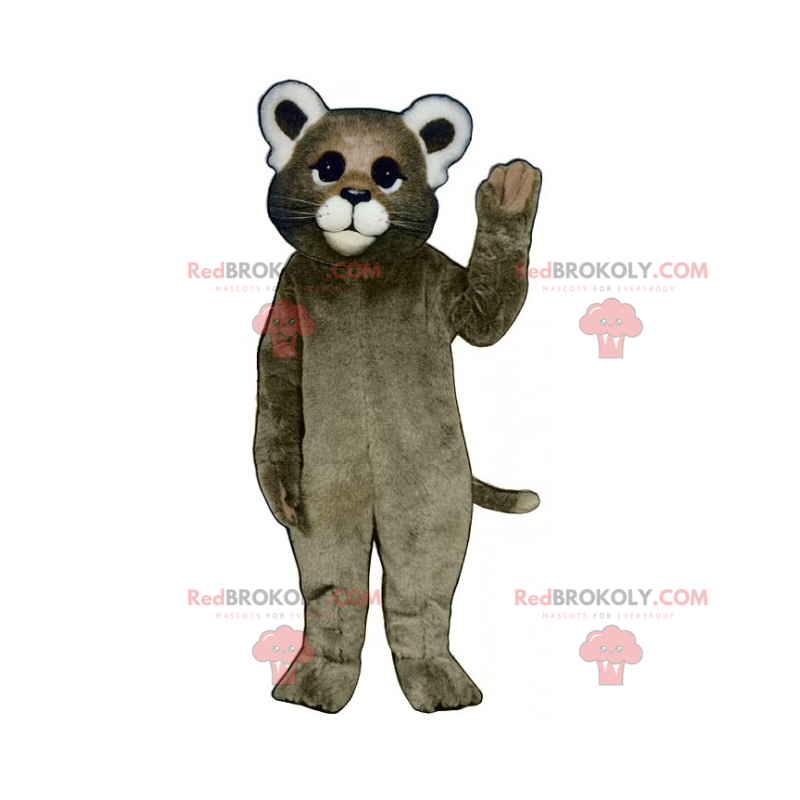 Mascote de animal de fazenda - Gato - Redbrokoly.com