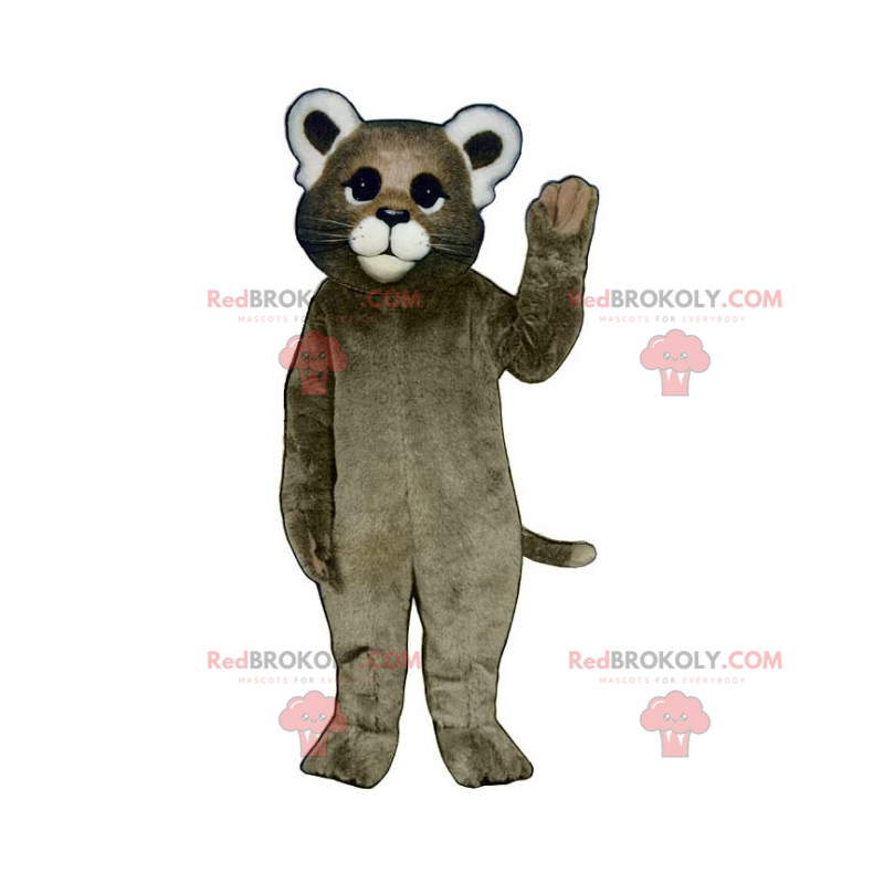 Maskot hospodářských zvířat - kočka - Redbrokoly.com