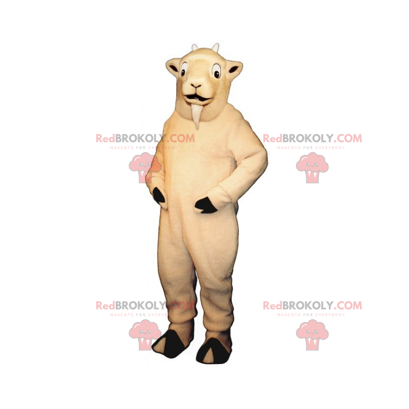 Mascotte boerderijdier - Geit - Redbrokoly.com