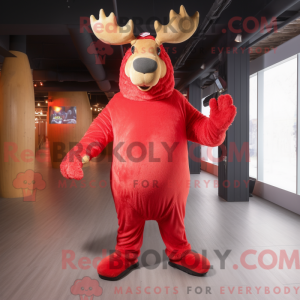 Costume mascotte d élan...