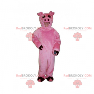 Nutztier Maskottchen - Schwein - Redbrokoly.com