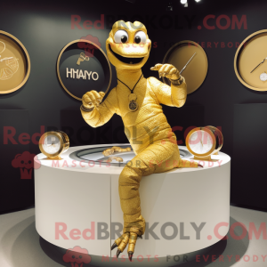Disfraz de mascota Gold...