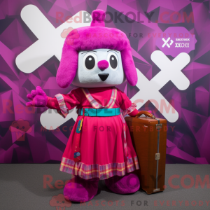 Magenta Celtic Cross...