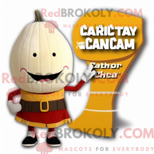 Cream Squash maskot kostume...