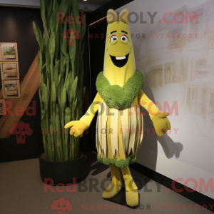 Gold Asparges maskot...