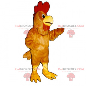 Mascota animal de granja - Gallo - Redbrokoly.com