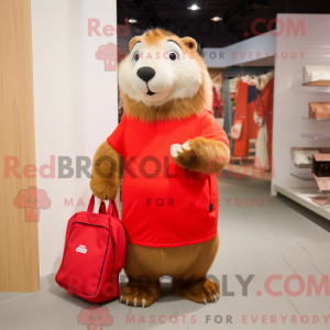 Máscara Red Marmot com...