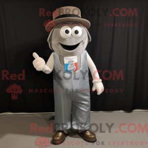 Grey Soda Can maskot...