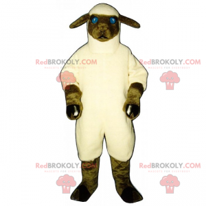 Farm animal mascot - Sheep - Redbrokoly.com