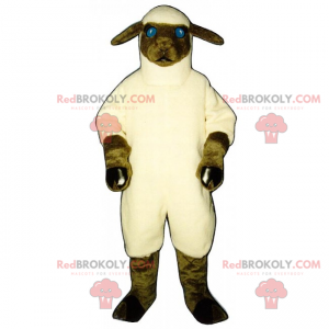 Mascotte animaux de la ferme - Mouton - Redbrokoly.com
