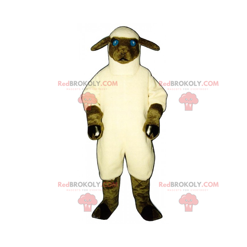 Farm animal mascot - Sheep - Redbrokoly.com