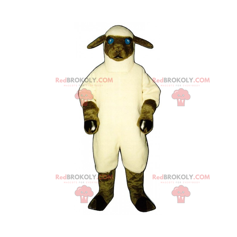 Mascotte animaux de la ferme - Mouton - Redbrokoly.com