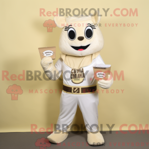 Maskotdraktfiguracja Cream...