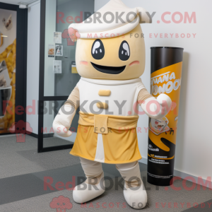 Maskotdraktfiguracja Cream...