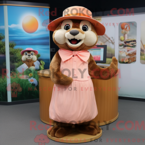 Figura de máscara de lontra...