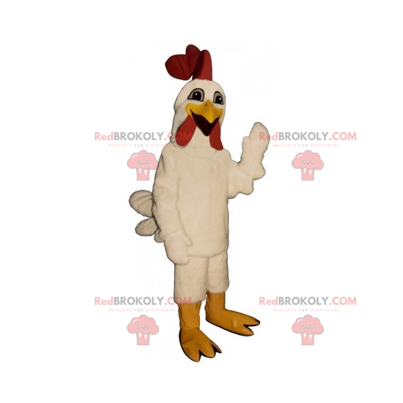 Farm animal mascot - Hen - Redbrokoly.com