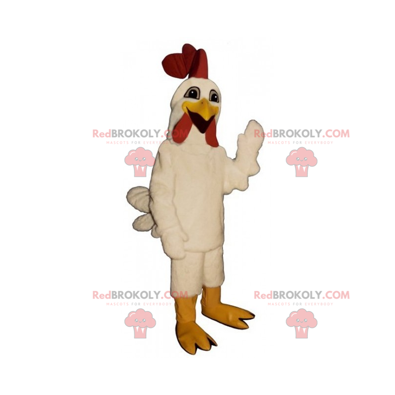 Husdyrmaskot - høne - Redbrokoly.com