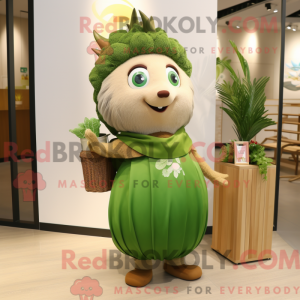 Máscara Olive Hedgehog com...