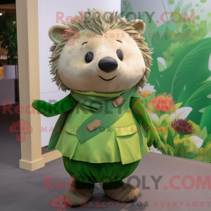 Máscara Olive Hedgehog com...