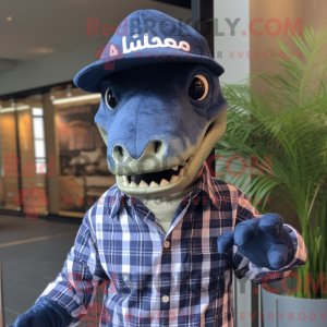 Navy Allosaurus mascot...
