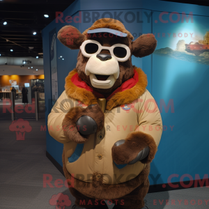 Buffalo maskot drakt...