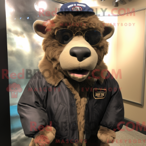 Buffalo maskot drakt...