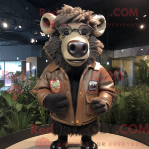 Buffalo mascot costume...